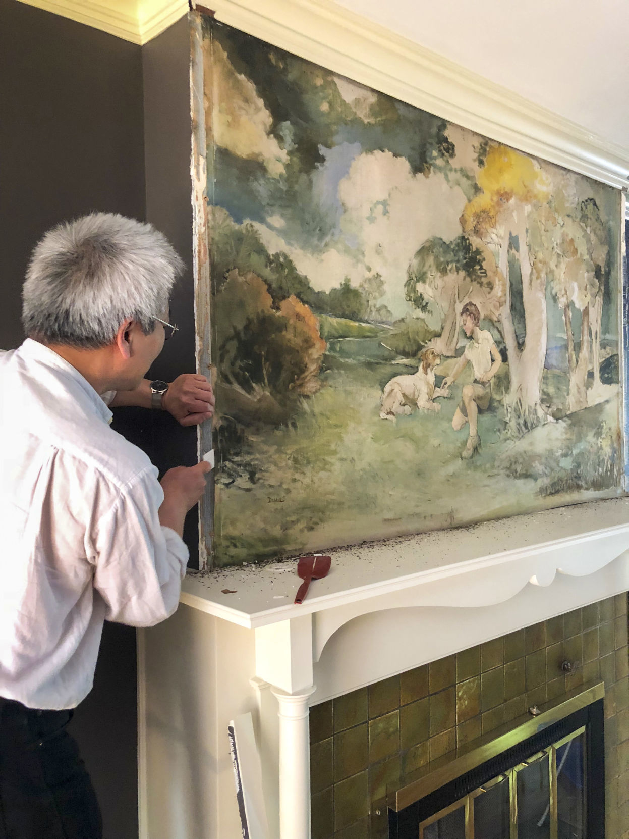 Elizabeth Dolan painting